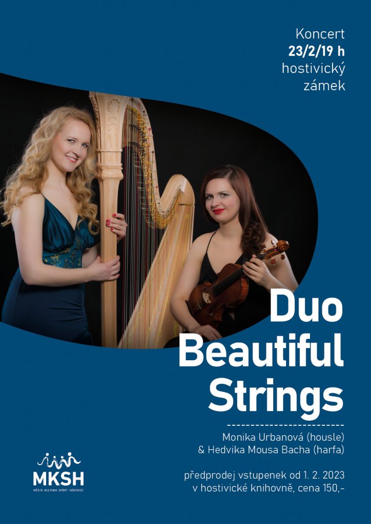 Duo Beautiful Strings dnes na hostivickém zámku